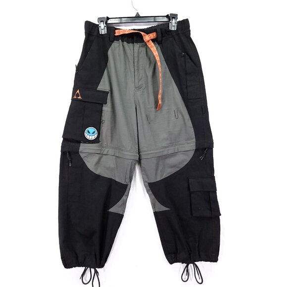 Golden Ant Convertible Cargo Size Large Anime One Piece Portgas D Ace Cosplay - Picture 1 of 16